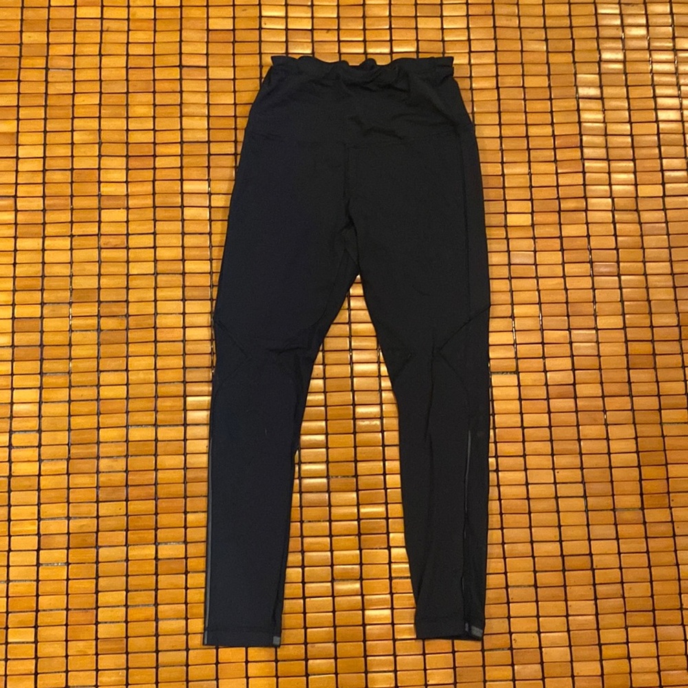 Black Lululemon Mesh Detail Tights